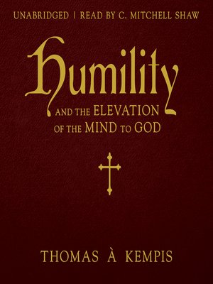 cover image of Humility and the Elevation of the Mind to God